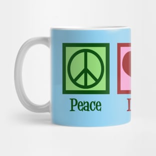 Pretty Peace Love Harp Mug